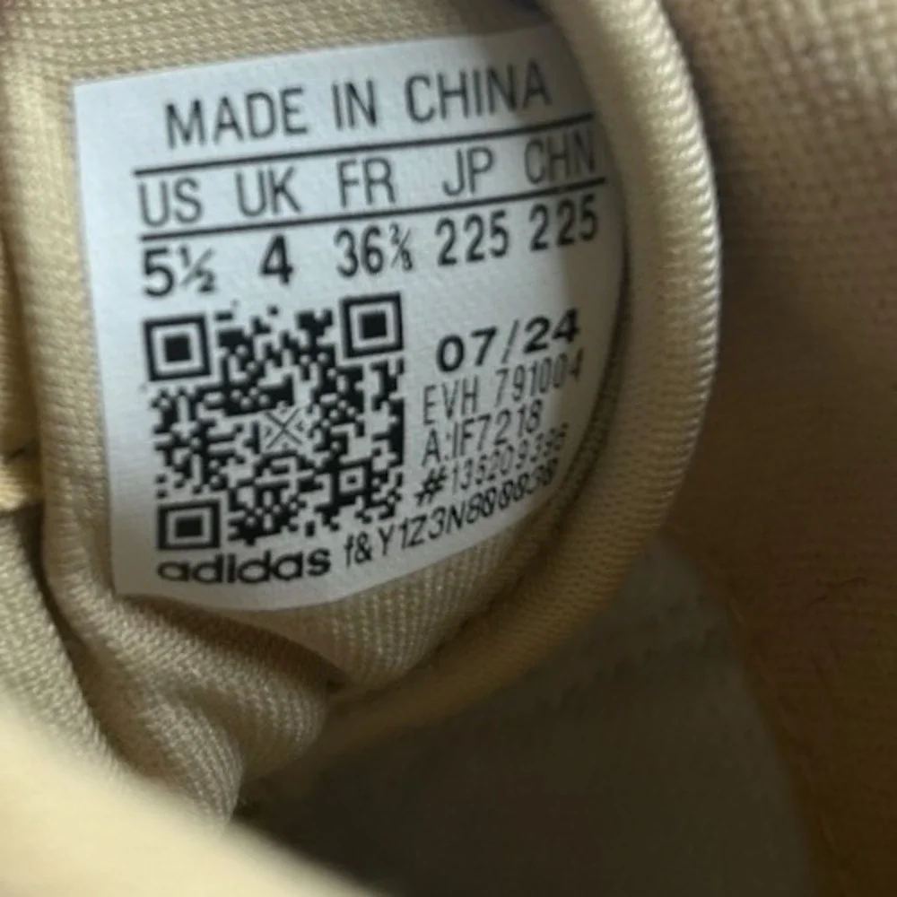 Adidas Originals Forum Low CL Magic Beige Women's Size 5.5 New IF7218